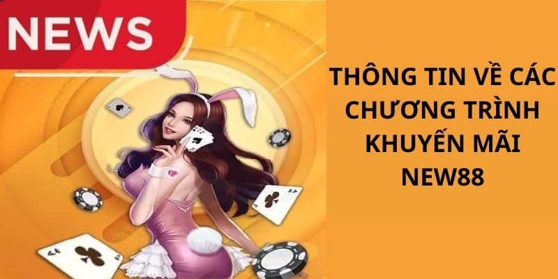 Những thông tin chính về các sự kiện khuyến mãi NEW88